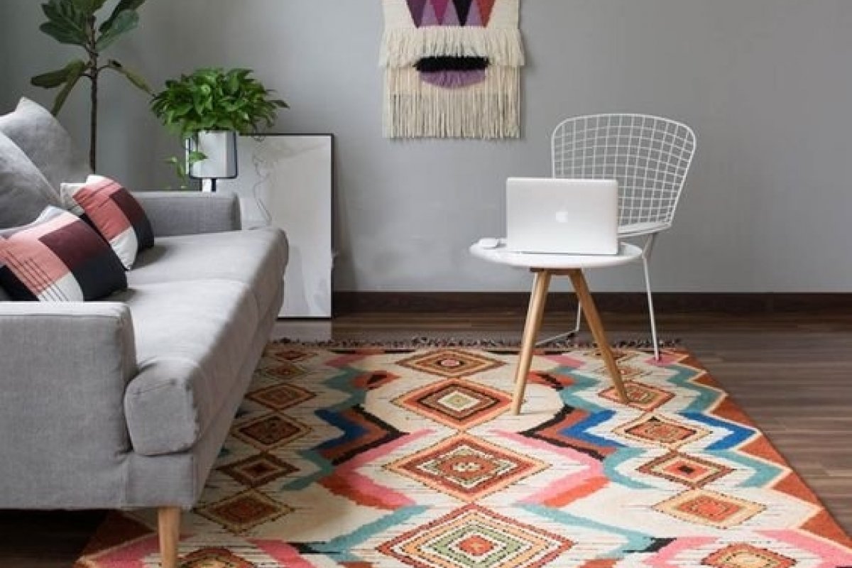 Saiba como decorar com tapetes estampados 
