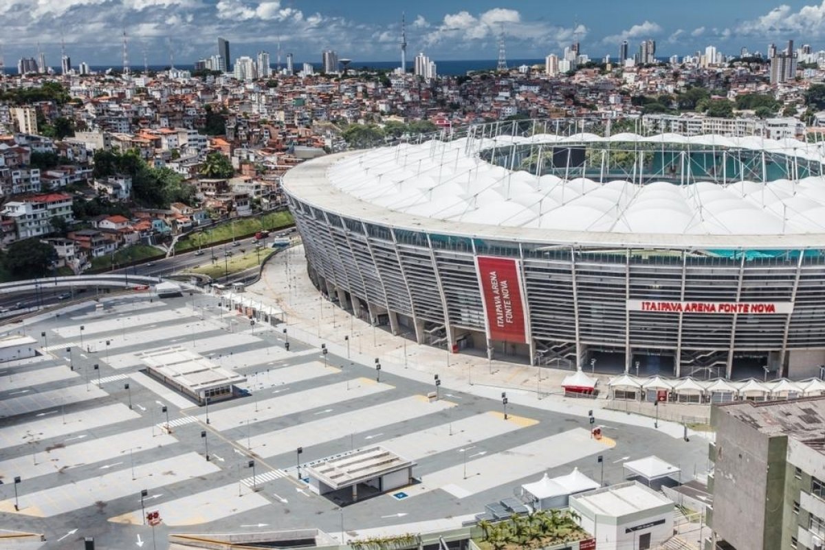 Jogo entre Bahia e Flamengo promove campanha contra trabalho infantil