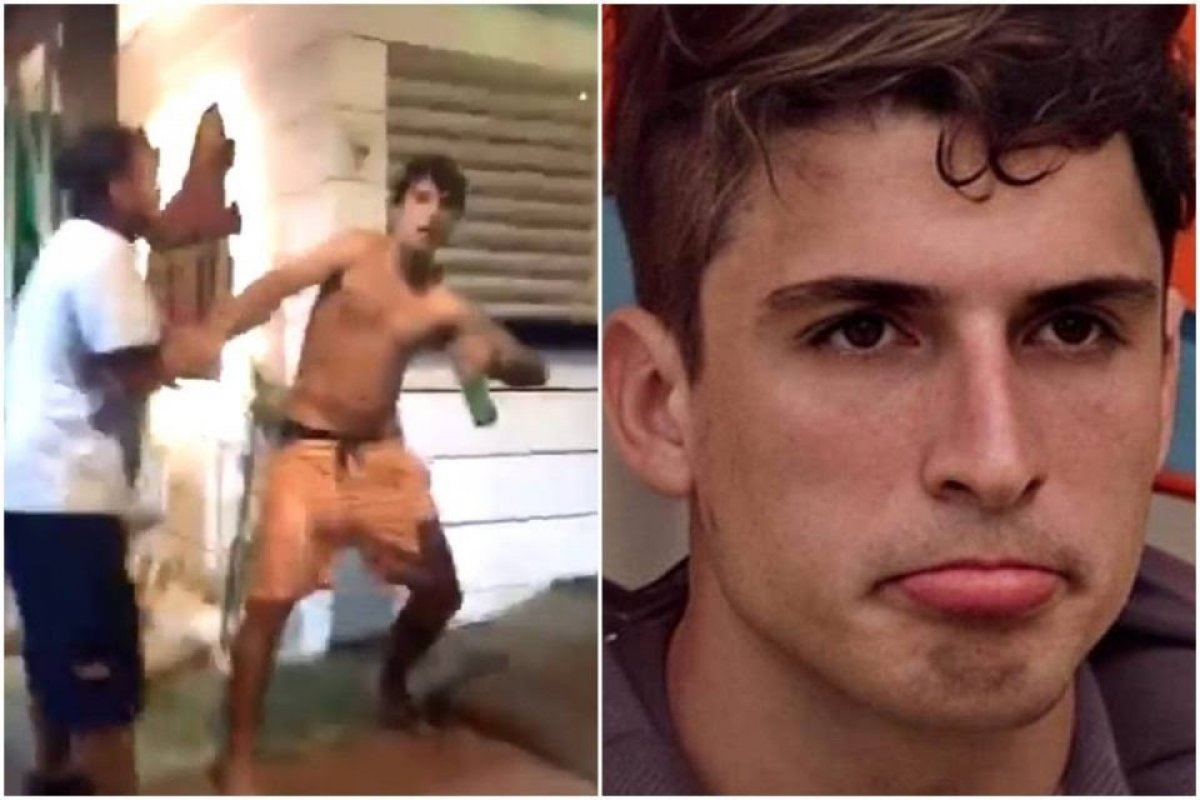 Veja vídeo: Ex-BBB Felipe Prior apanha durante briga em Ilhabela (SP)