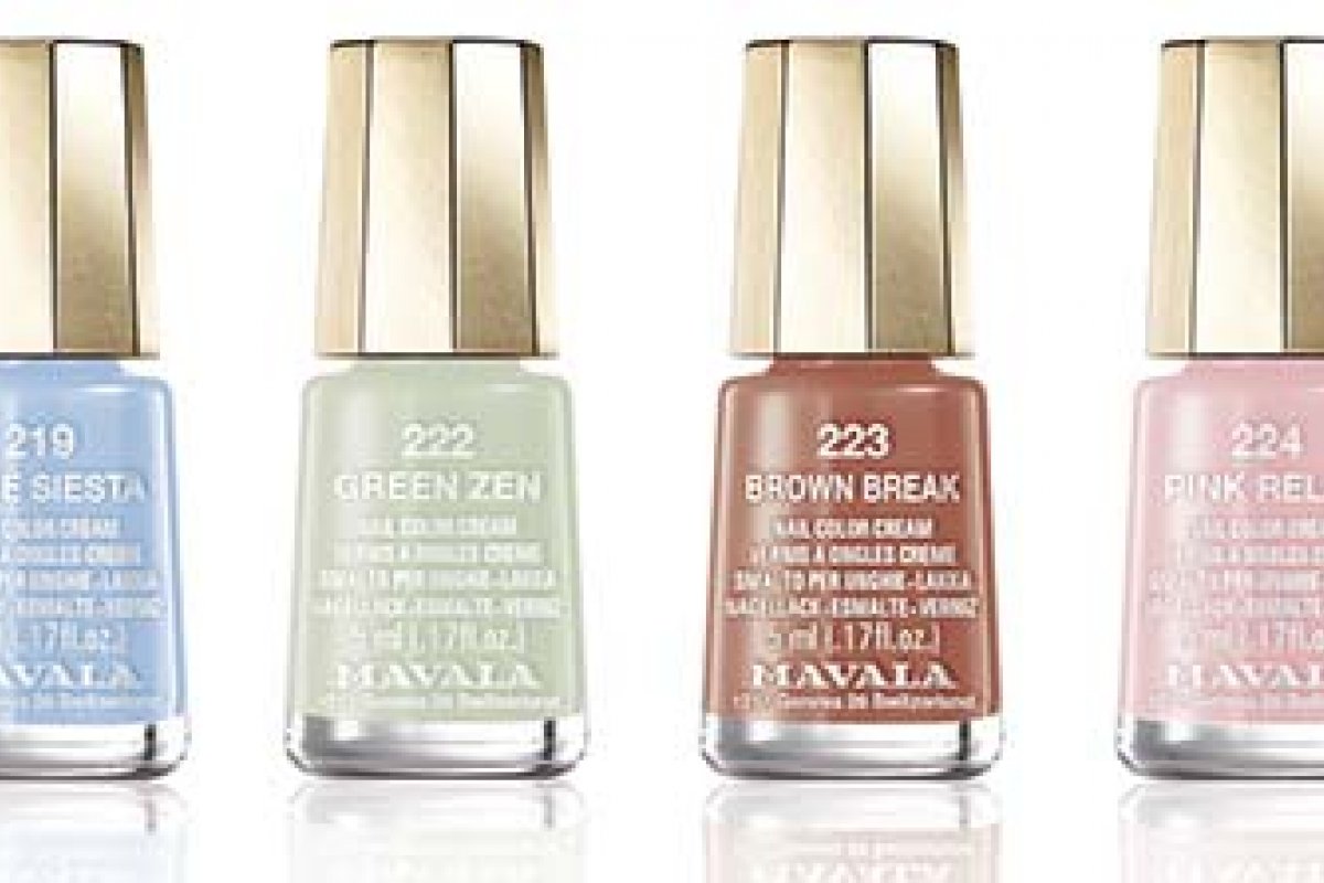 Nova coleção de esmaltes  da Mavala, evidencia cores que serão tendência na moda e design da primavera/verão 2020-2021