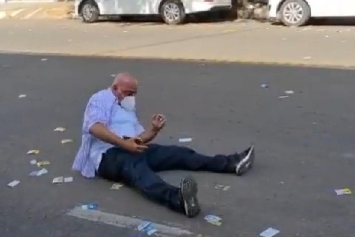 Ex-prefeito de Feira de Santana, Tarcízio Pimenta, é agredido durante gravação de vídeo