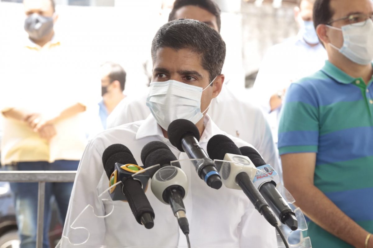 ACM Neto anuncia a desmobilização do Hospital de Campanha Wet´n Wild tenda 2