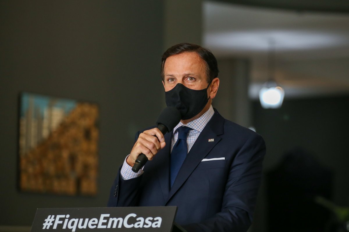 “Não podemos perder tempo com burocracia e discussões inúteis de ordem política", diz Doria sobre vacina da Covi-19