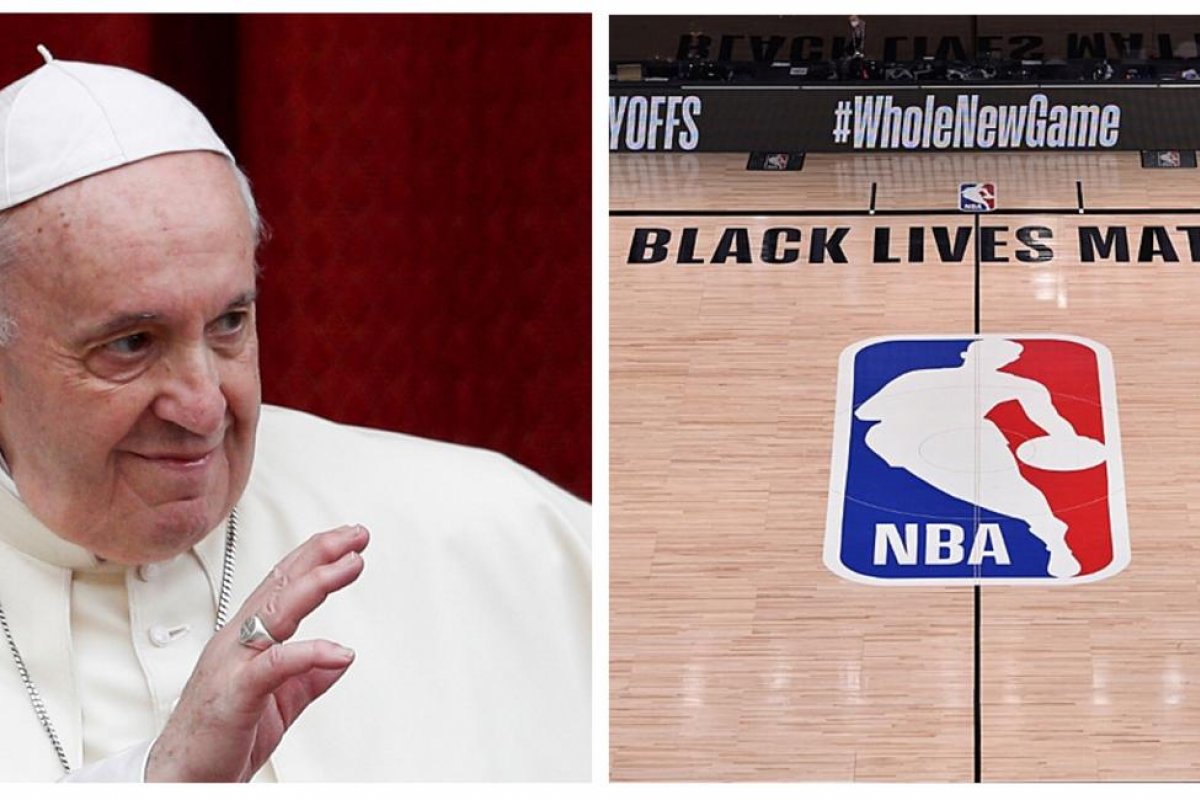 Atuação em questões sociais será pauta em reunião entre Papa Francisco e jogadores da NBA 