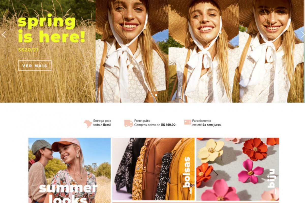 Marca argentina de fast fashion lança e-commerce no Brasil