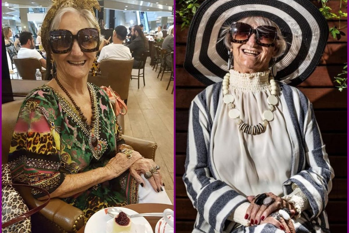 Vovó fashion brasileira de 78 anos vira grande influenciadora nas redes sociais