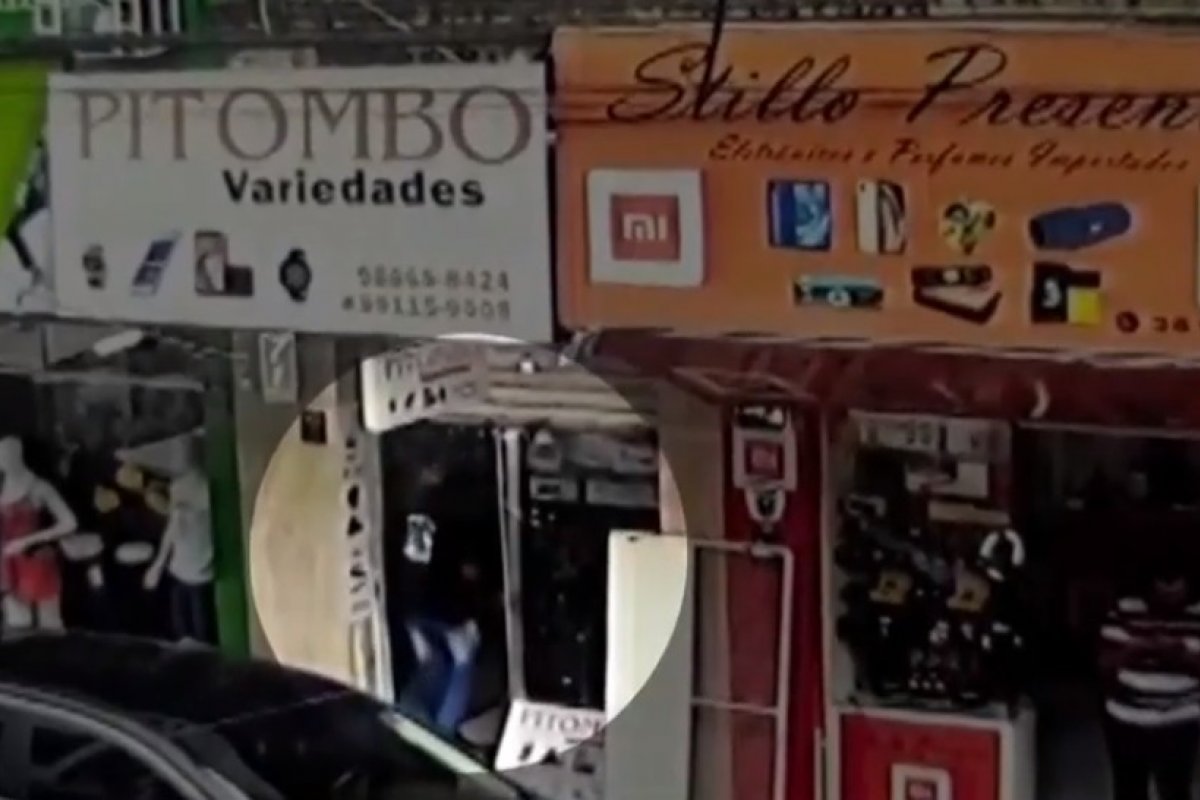 Loja é assaltada e funcionários são feitos de reféns no sul da Bahia