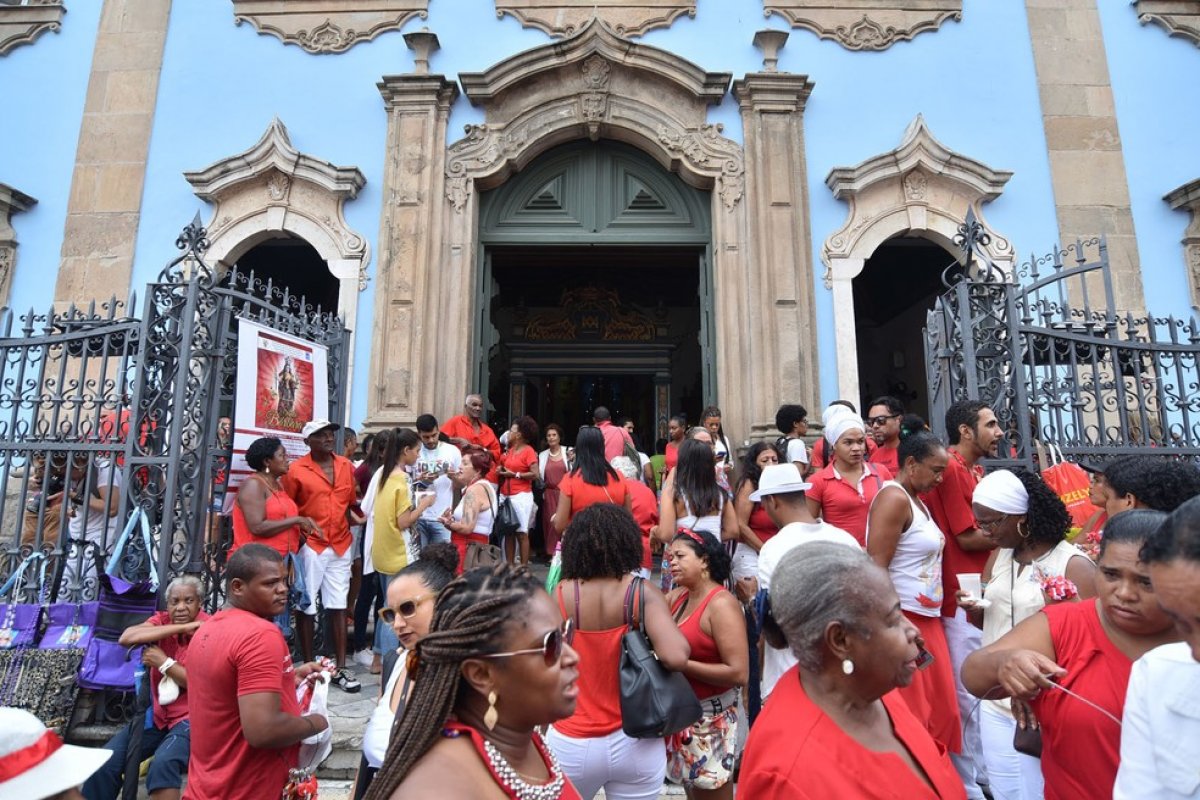 Festa de Santa Bárbara será feita na Igreja Nossa Senhora do Rosário dos Pretos