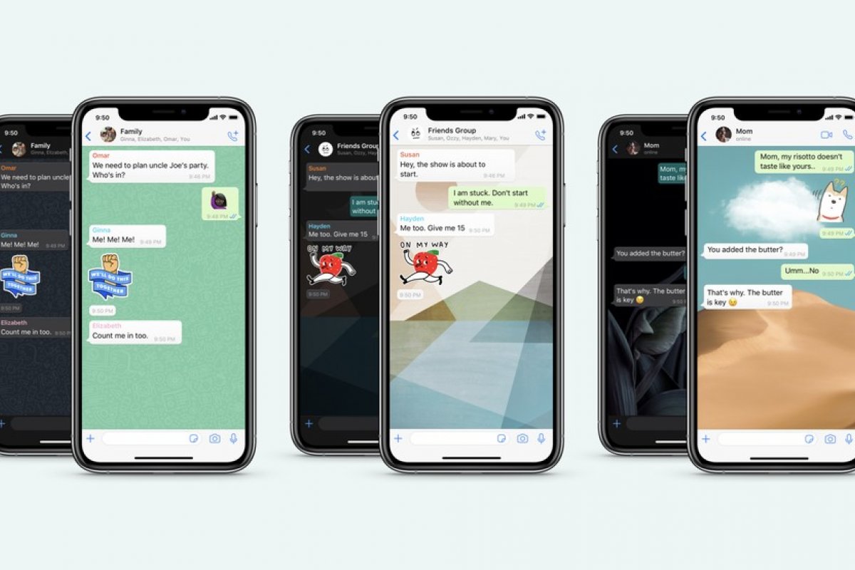 WhatsApp passa a ter função de busca de figurinhas e papéis de parede personalizados