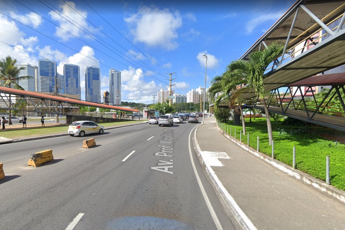 Tráfego na Avenida Tancredo Neves, em Salvador, é alterado a partir desta quinta (3)