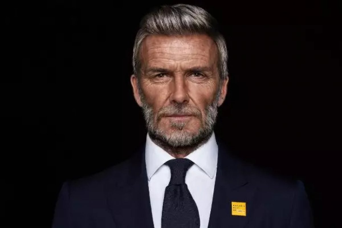 Em campanha de combate à malária, Beckham aparece com aparência de 70 anos
