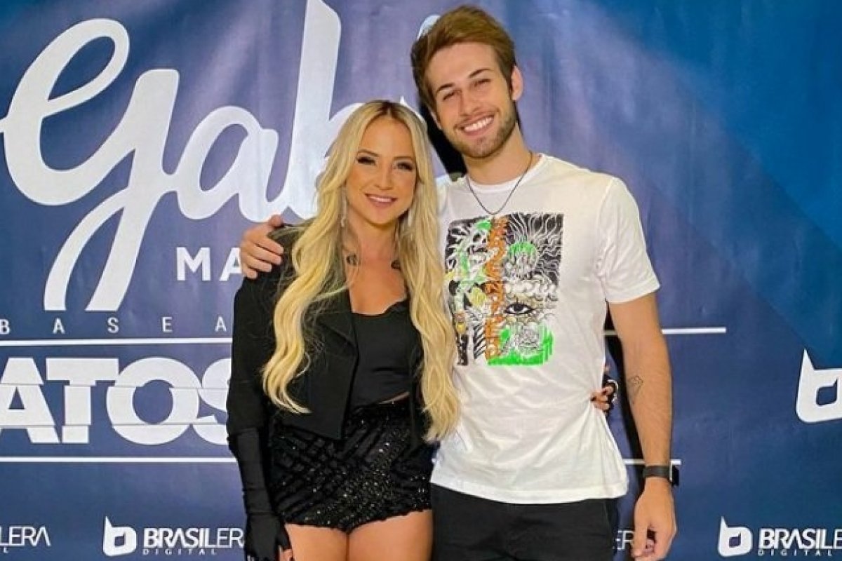 Junior Villa prestigia gravação do DVD de Gabi Martins em São Paulo
