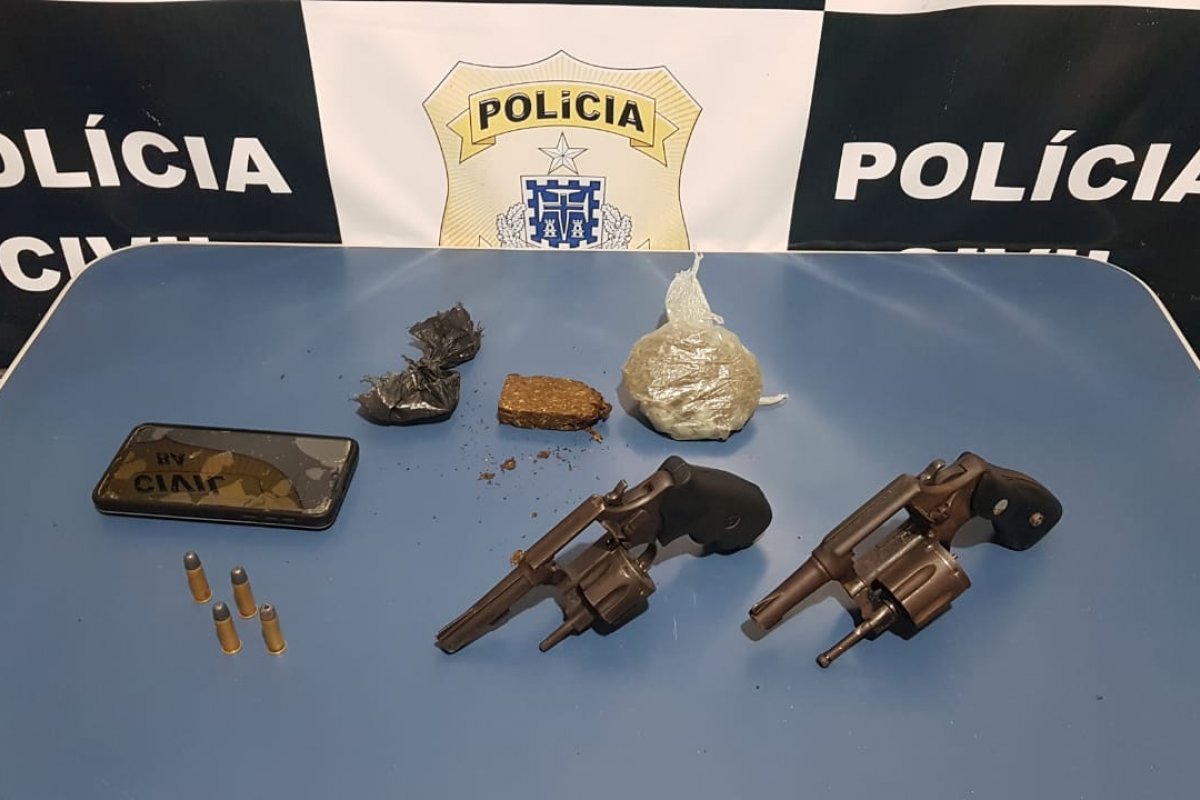 Armas são apreendidas em ação da Paulo Afonso 