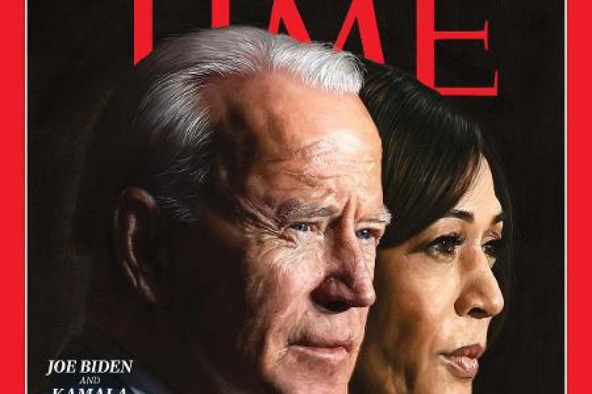 Time elege Joe Biden e Kamala Harris como 'Personalidades do Ano' 