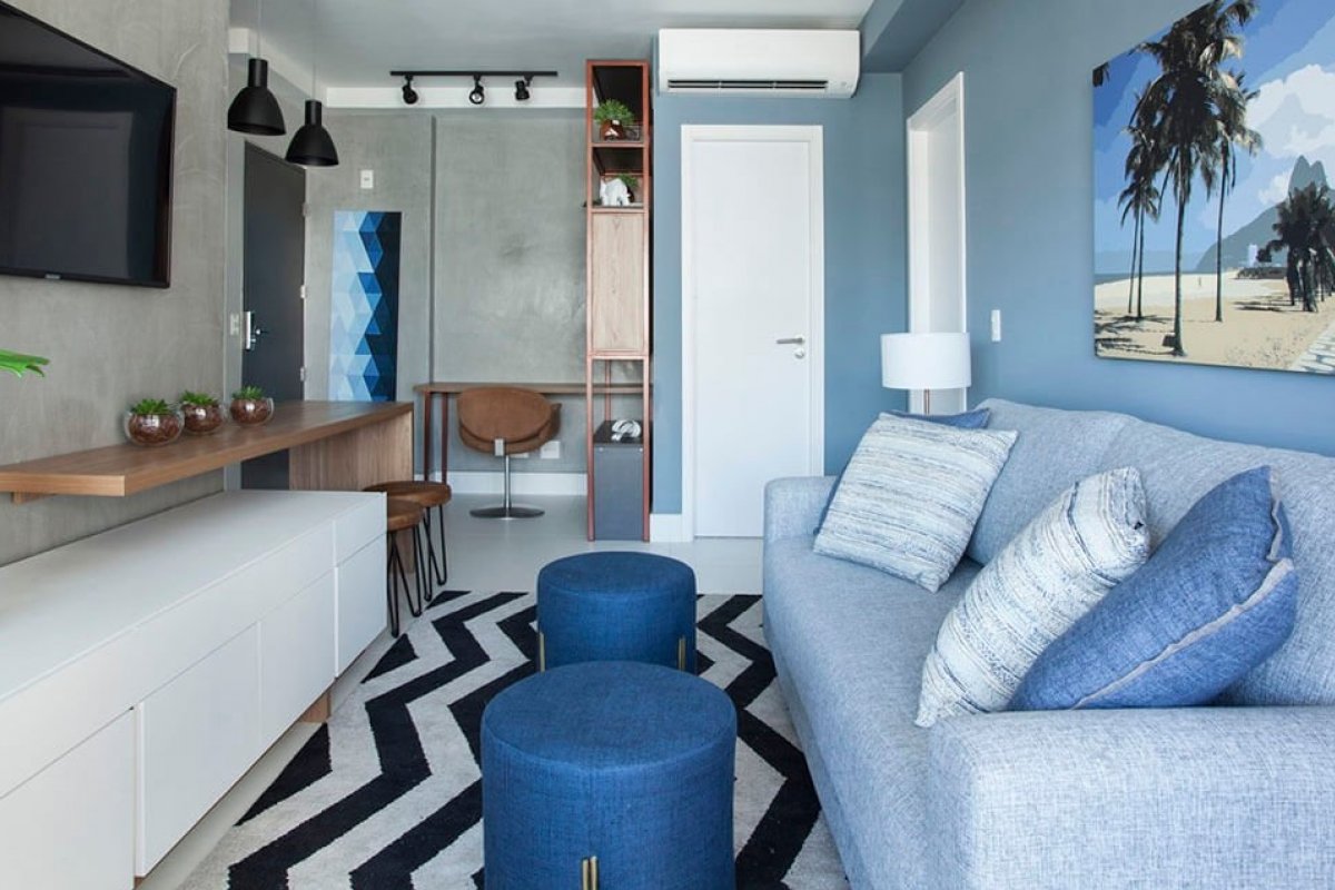Saiba como usar azul na decoração 