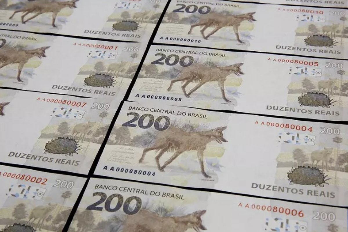 Após cinco meses lançada, notas de R$ 200 registram menos de 10% da circulação 