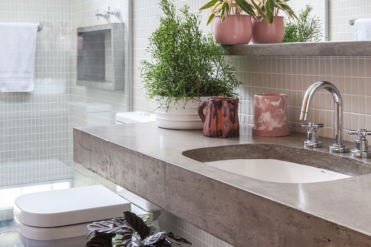 Decore o banheiro com plantas: Saiba como