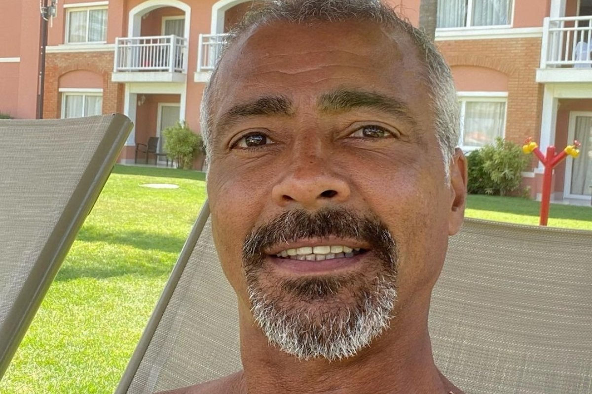 Romário está de férias na Bahia 