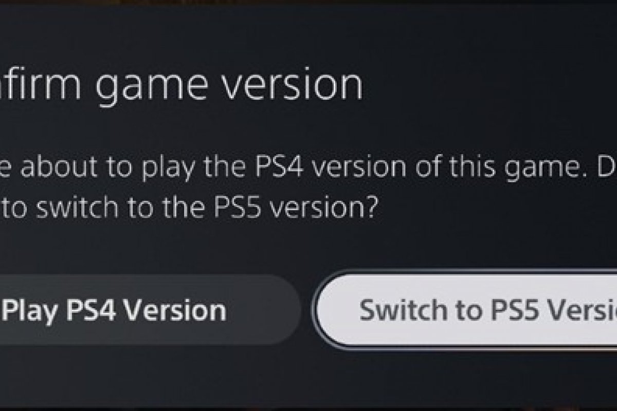 PS5 implementa nova janela de navegação para jogos crossgen 
