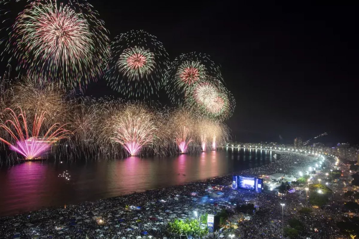 Rio avalia fechar Copacabana durante Réveillon