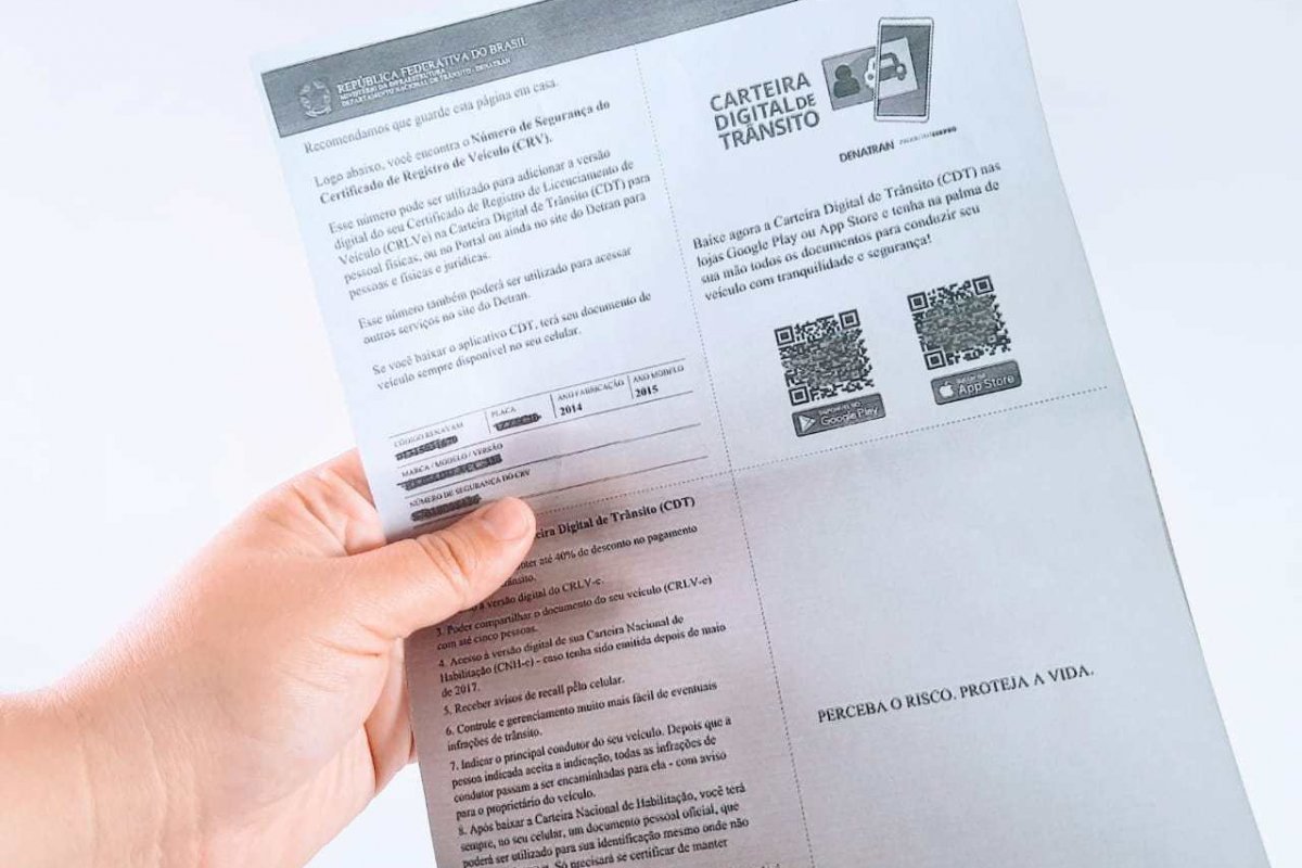 Detran-BA anuncia documento eletrônico que unifica licenciamento e certificado de registro do veículo