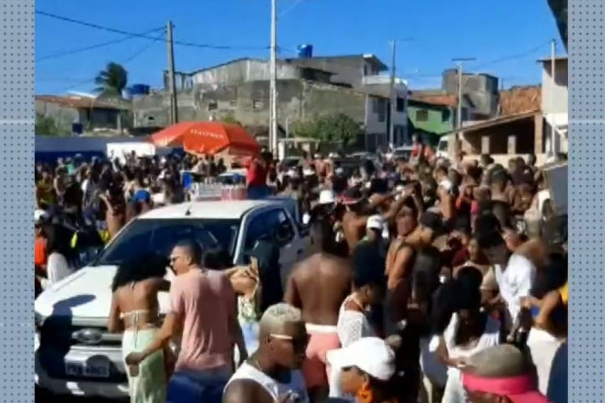 Festas 'paredão' causam aglomerações em Itaparica e Madre de Deus