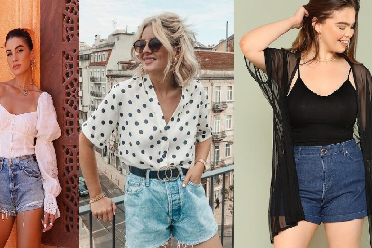 3 formas de usar short jeans 