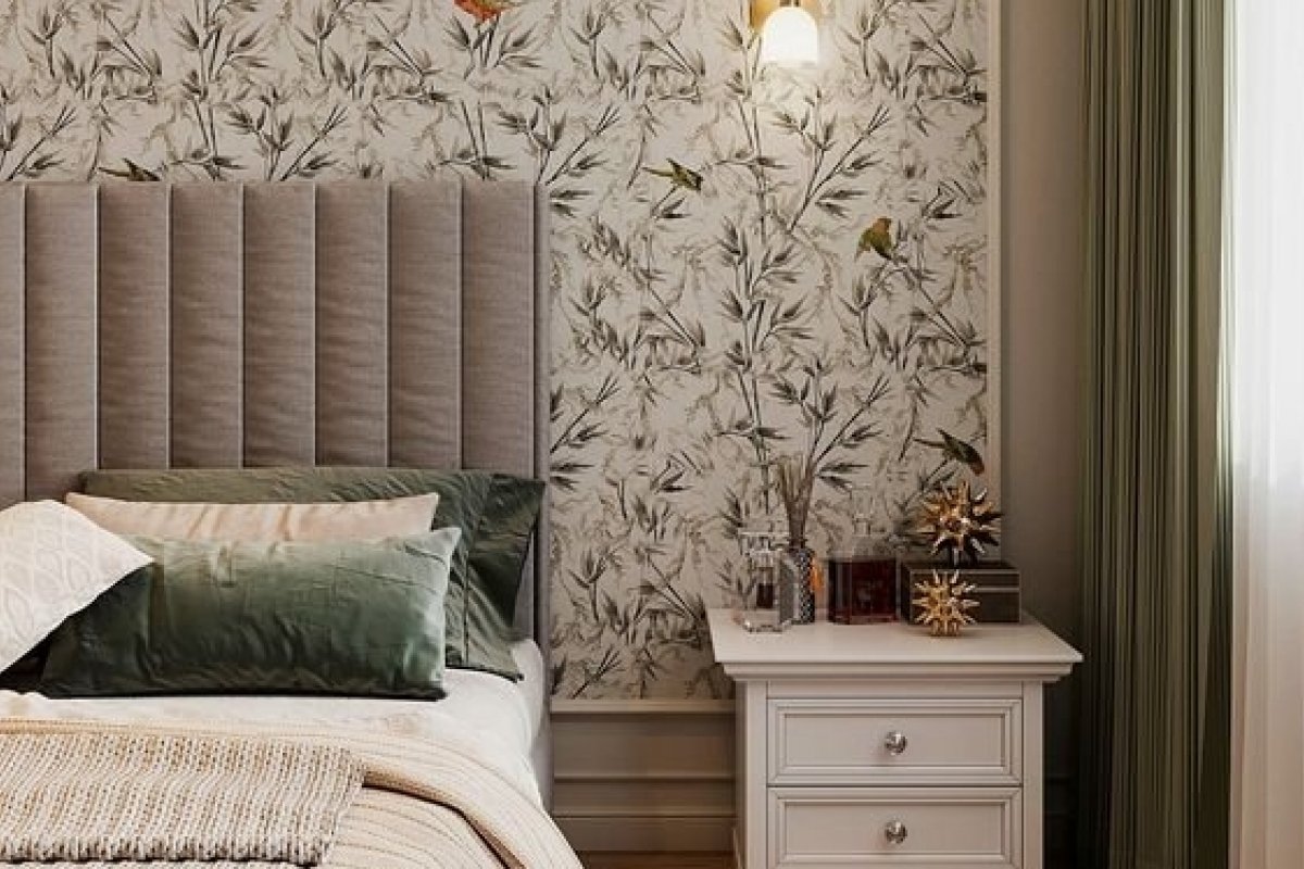 As melhores inspirações de papel de parede no quarto 