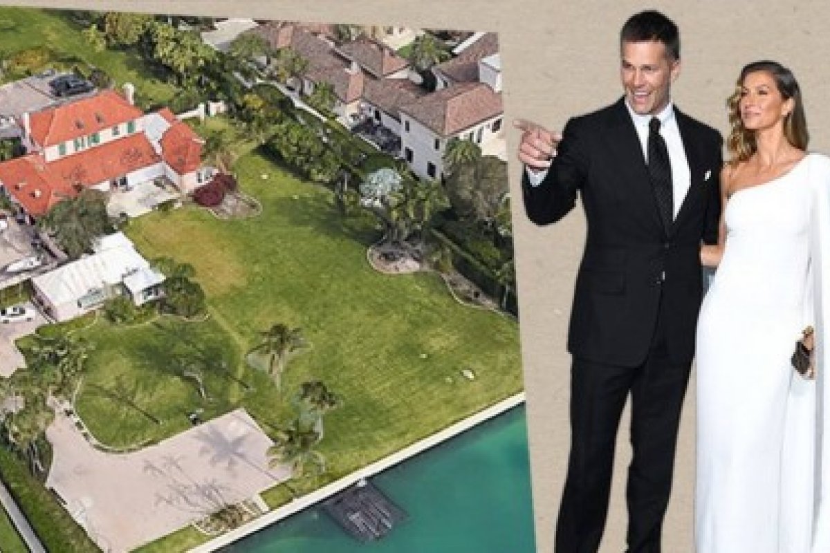 Poderosos! Gisele Bündchen e Tom Brady vão reconstruir mansão de R$ 90 milhões em ilha de magnatas 