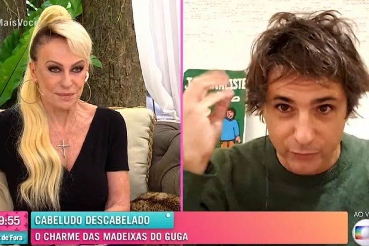 Veja vídeo: Ana Maria zomba do cabelo de Guga Chacra