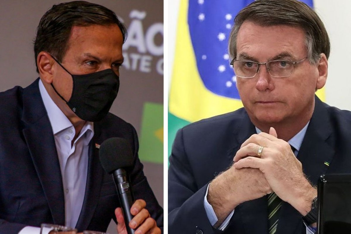 Doria desmente Bolsonaro e diz que importação de insumos da China não foi realização do governo federal  