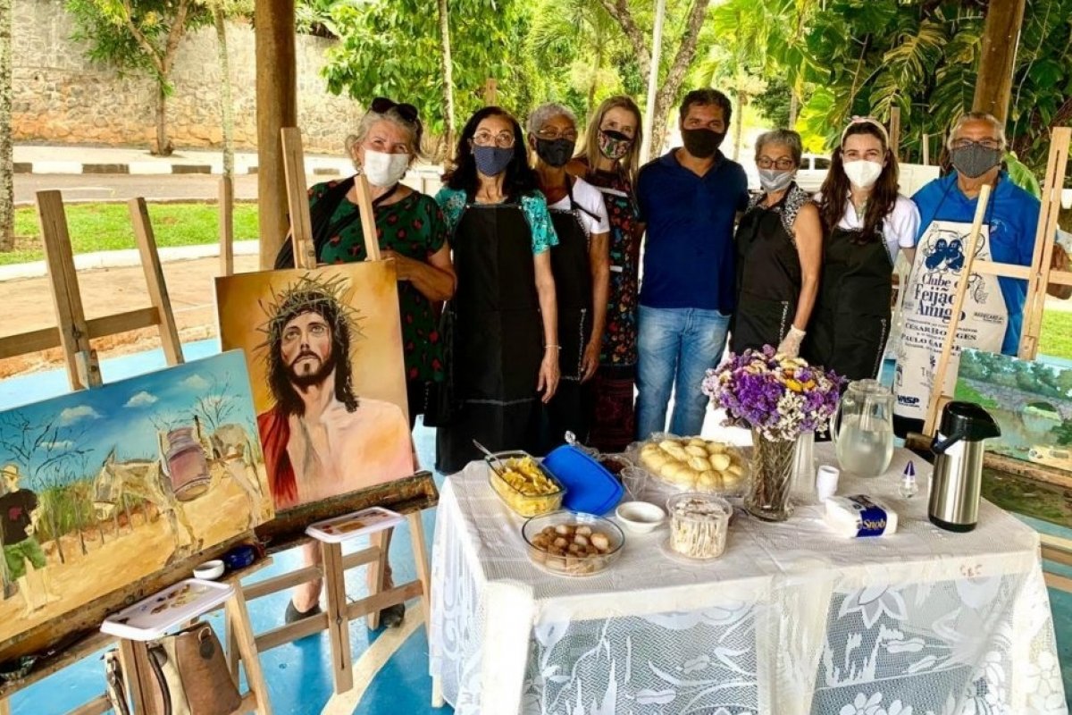  Sérgio Amorim promove oficina de pintura gratuita e aberta ao público em Patamares