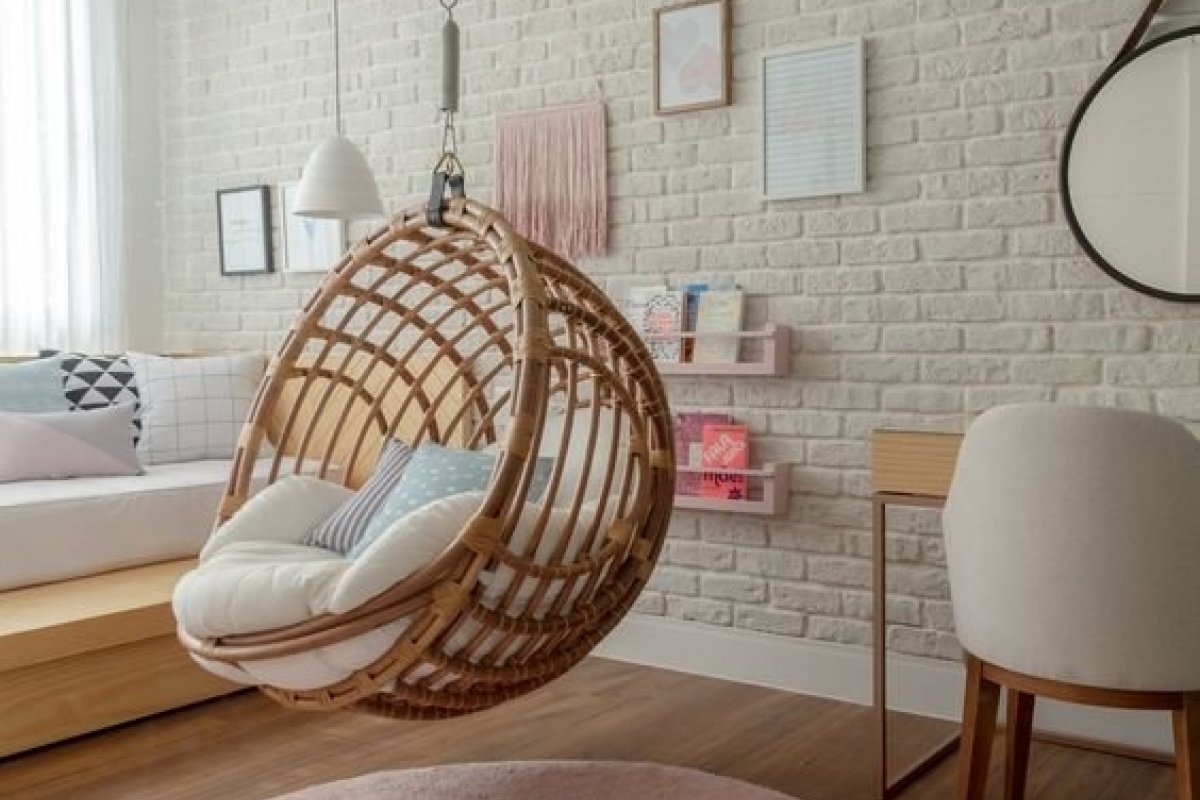 Balanço dentro de casa é tendência na decoração