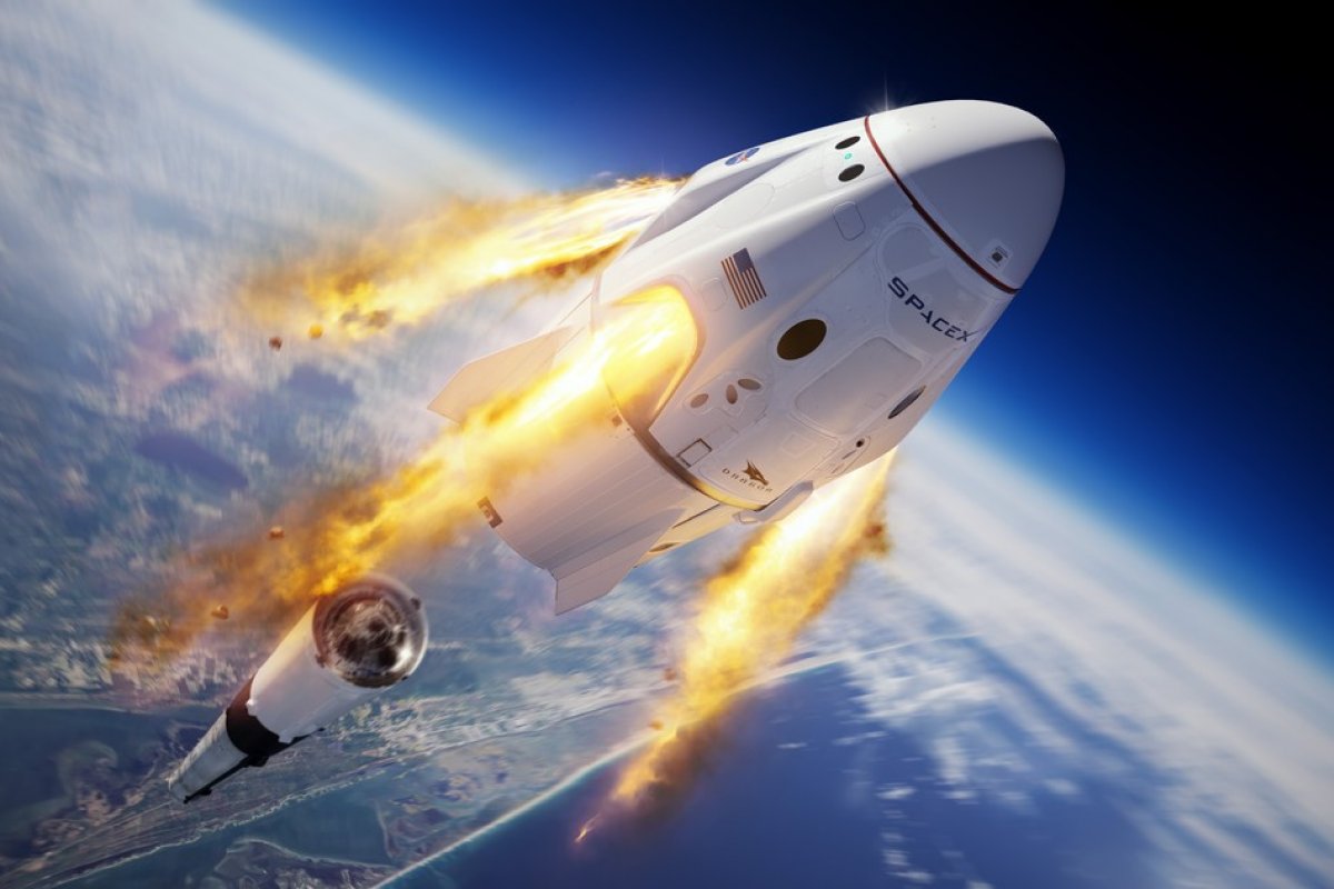 Spacex X pode levar primeiros turistas ao espaço até o fim de 2021