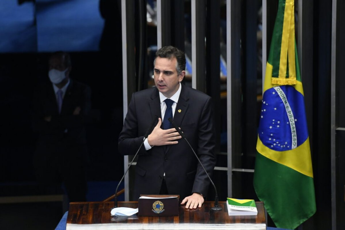 Traria "uma instabilidade muito grande ao país", diz Rodrigo Pacheco sobre um impeachment de Bolsonaro