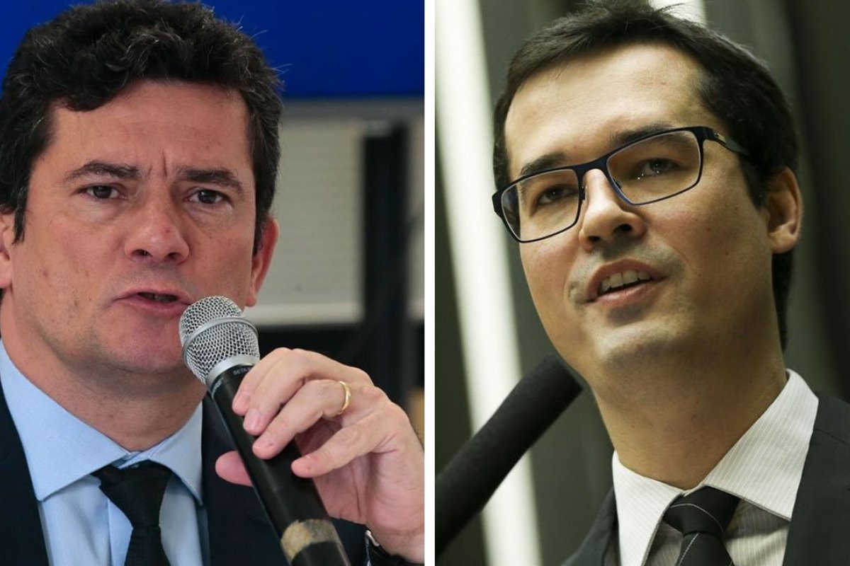 Petistas entram com notícia-crime contra Moro e Dallagnol na PGR