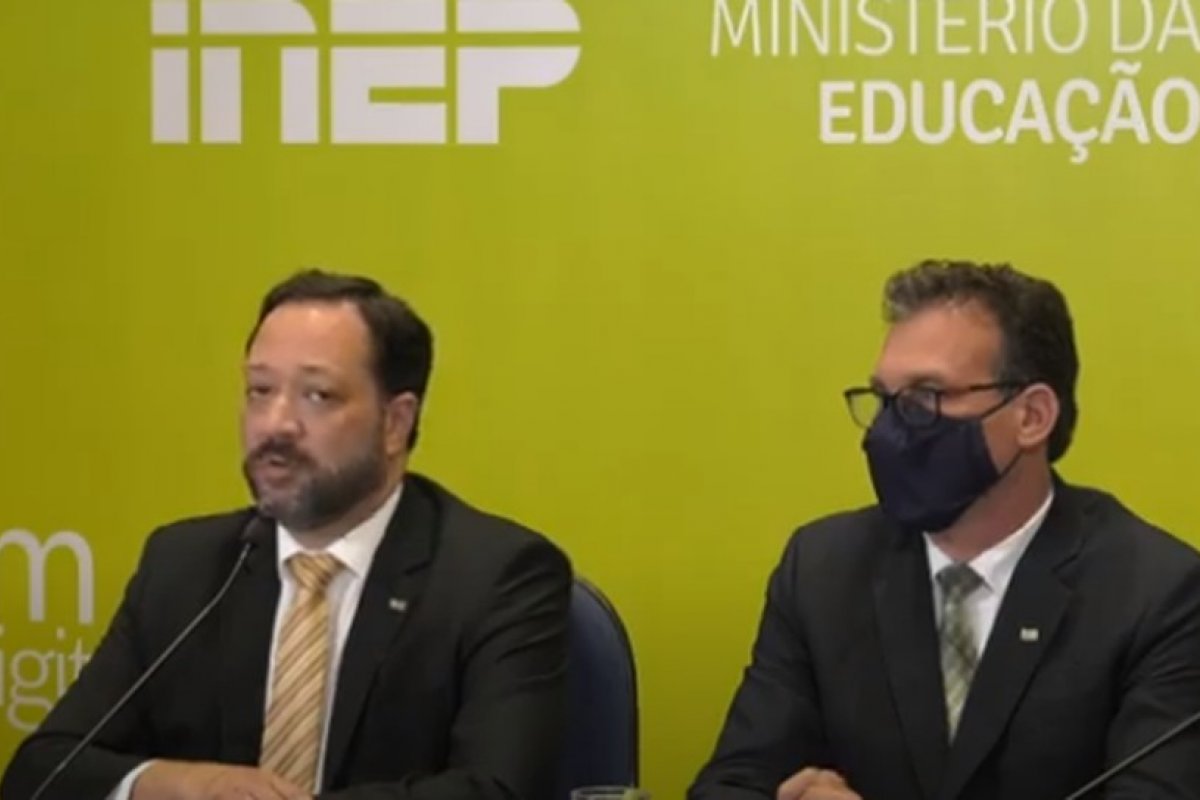Presidente do Inep diz que Enem 2021 será realizada entre novembro e dezembro