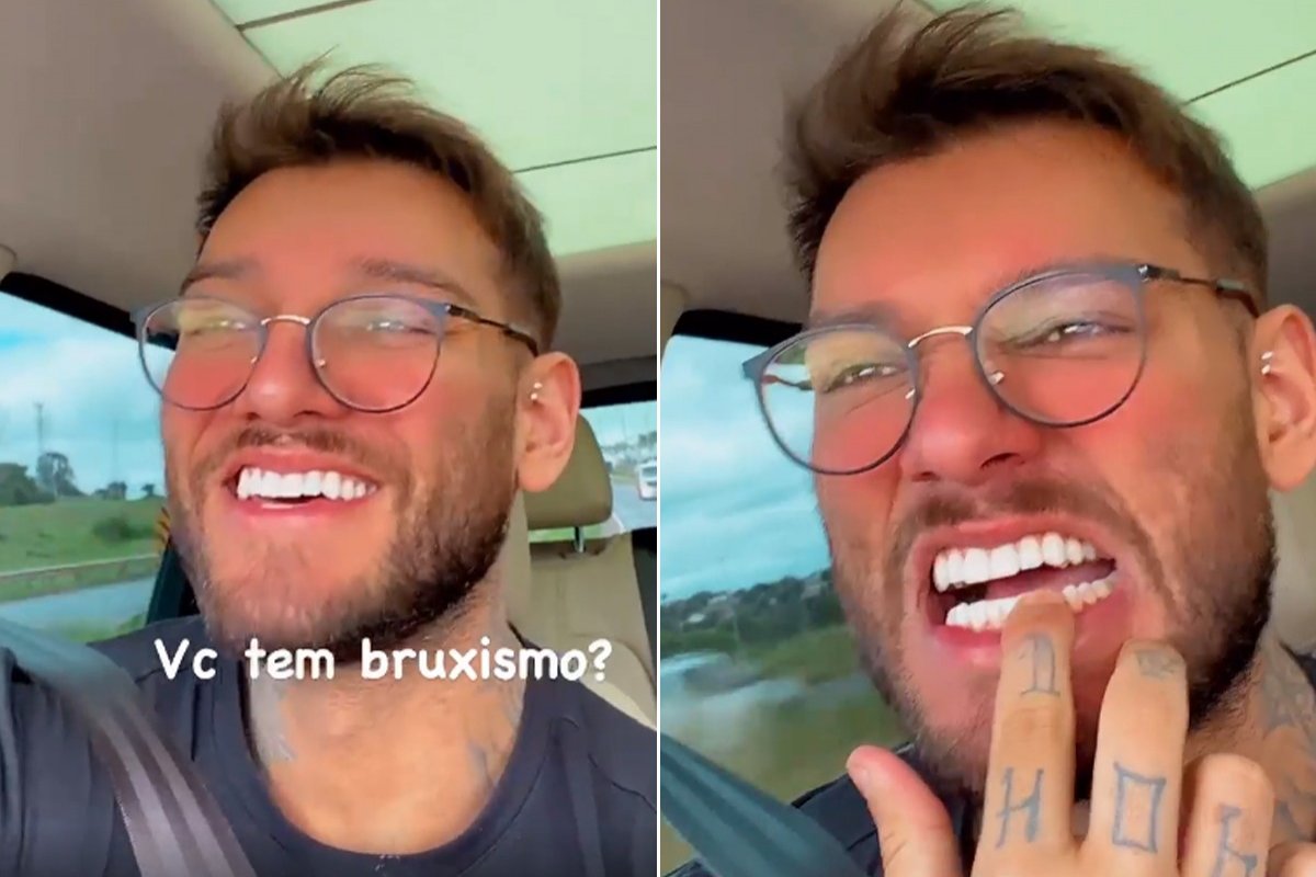 Lucas Lucco revela que sofre com  bruxismo: "Meus dentes estão quebrando"