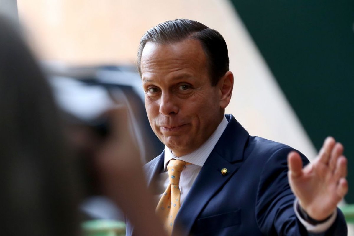 Doria diz ser alvo de 'armação' por parte de Aécio