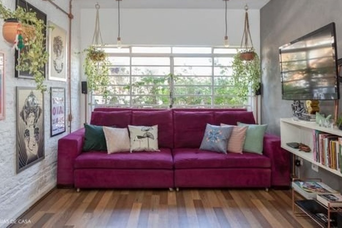 Sofás coloridos: Renove a sua sala com pouco