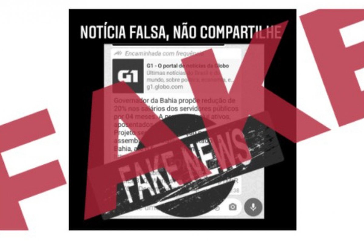 Boatos de redução de 20% nos salários dos servidores públicos são desmentidos pelo Governo da Bahia