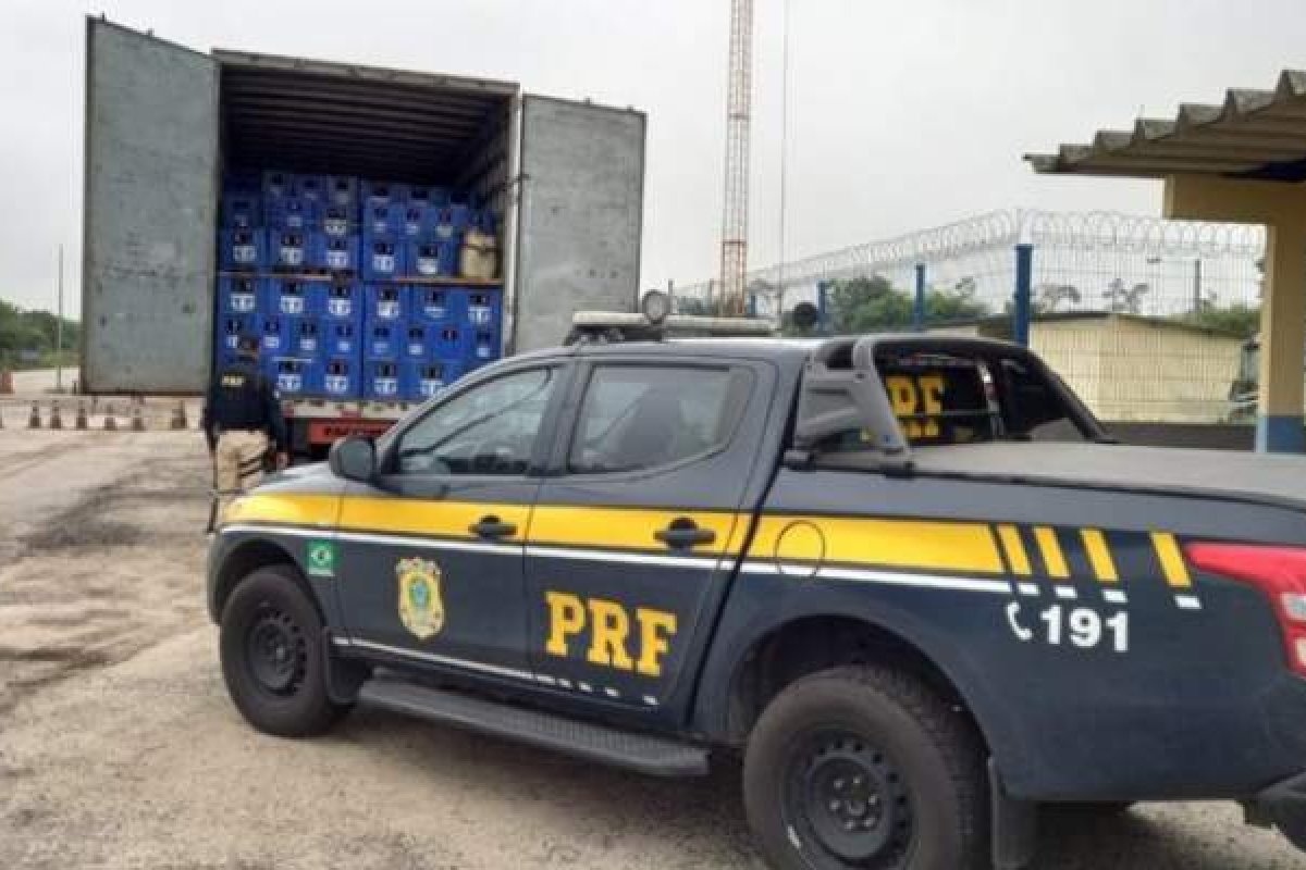 Mais de 16 mil litros de cerveja são apreendidos na BR-116