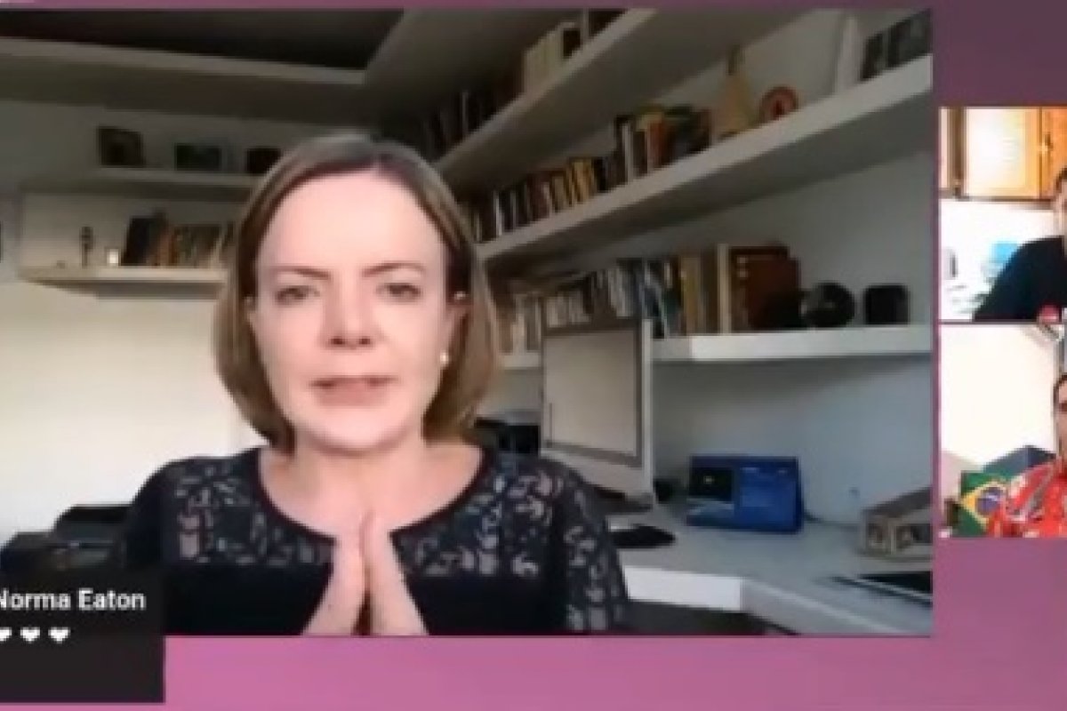 Vídeo: "Vai ser preso", diz Gleisi Hoffmann sobre Sérgio Moro