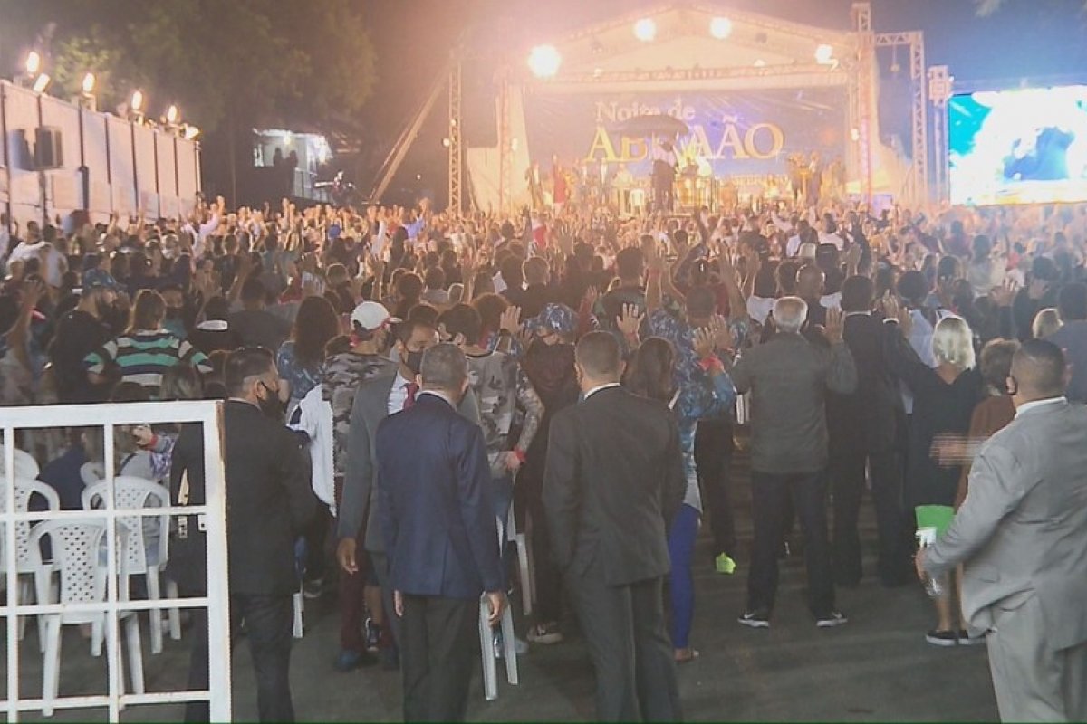 Culto em igreja de Curitiba é interrompido por descumprir protocolo de prevenção a Covid-19 