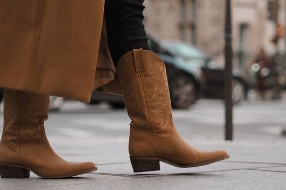 Bota de cano longo está em alta