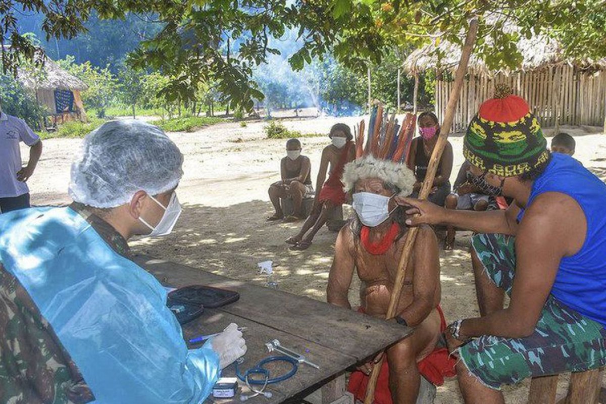 60% dos indígenas maiores de 18 anos foram vacinados