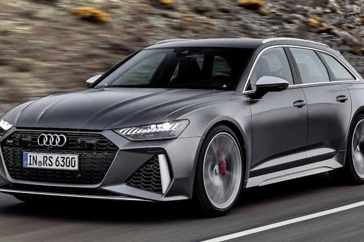 Audi RS 6 Avant tem visual invocado e motor de Lamborghini