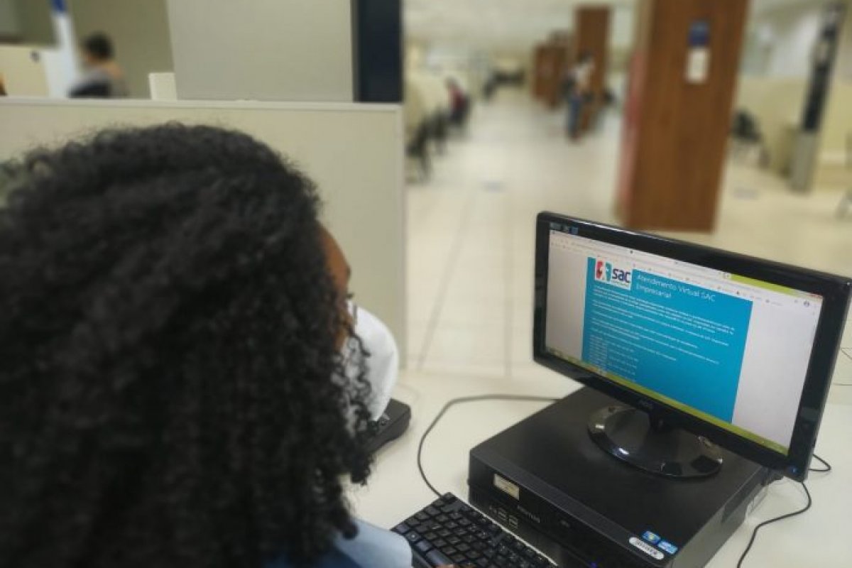 Atendimentos virtuais do SAC Empresarial estão suspensos até a próxima segunda (8)