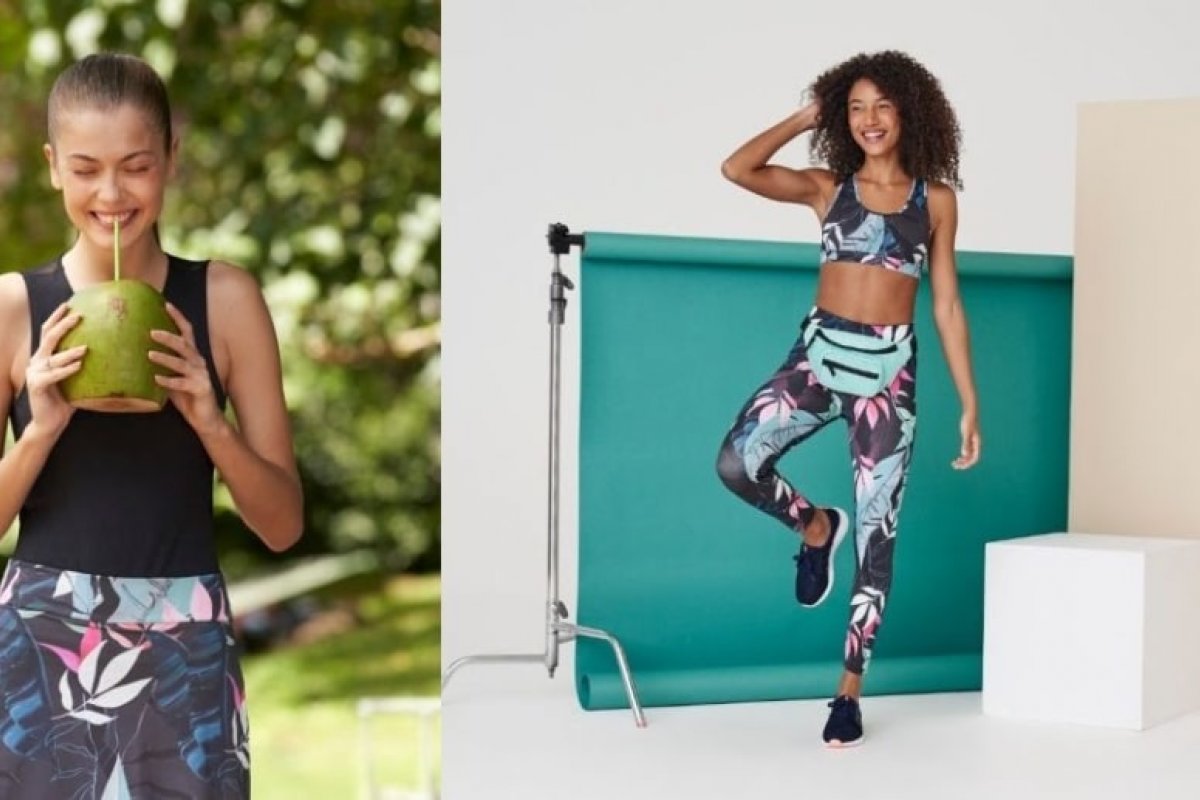 Riachuelo lança coleção sustentável de moda fitness 