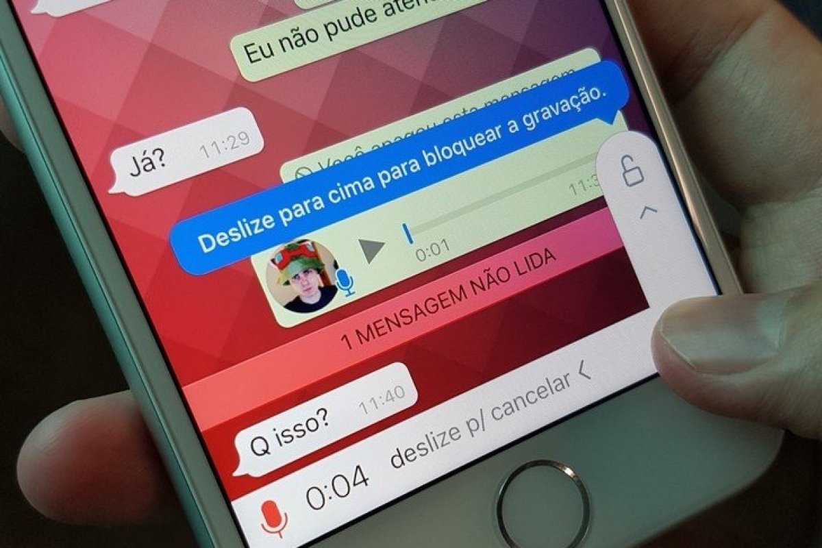 WhatsApp para de avisar se áudio foi escutado por destinatário